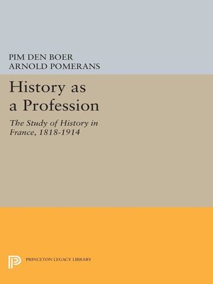 cover image of History as a Profession